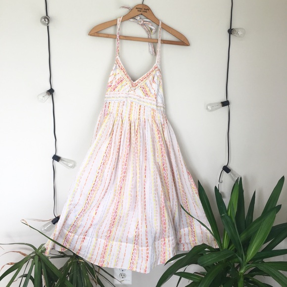 Anthropologie Dresses & Skirts - Anthropologie Maeve confetti halter dress